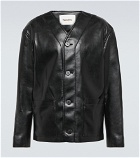 Nanushka - Marius regenerated leather jacket