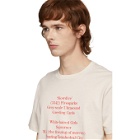 Raf Simons Off-White History Of The World Slim Fit T-Shirt
