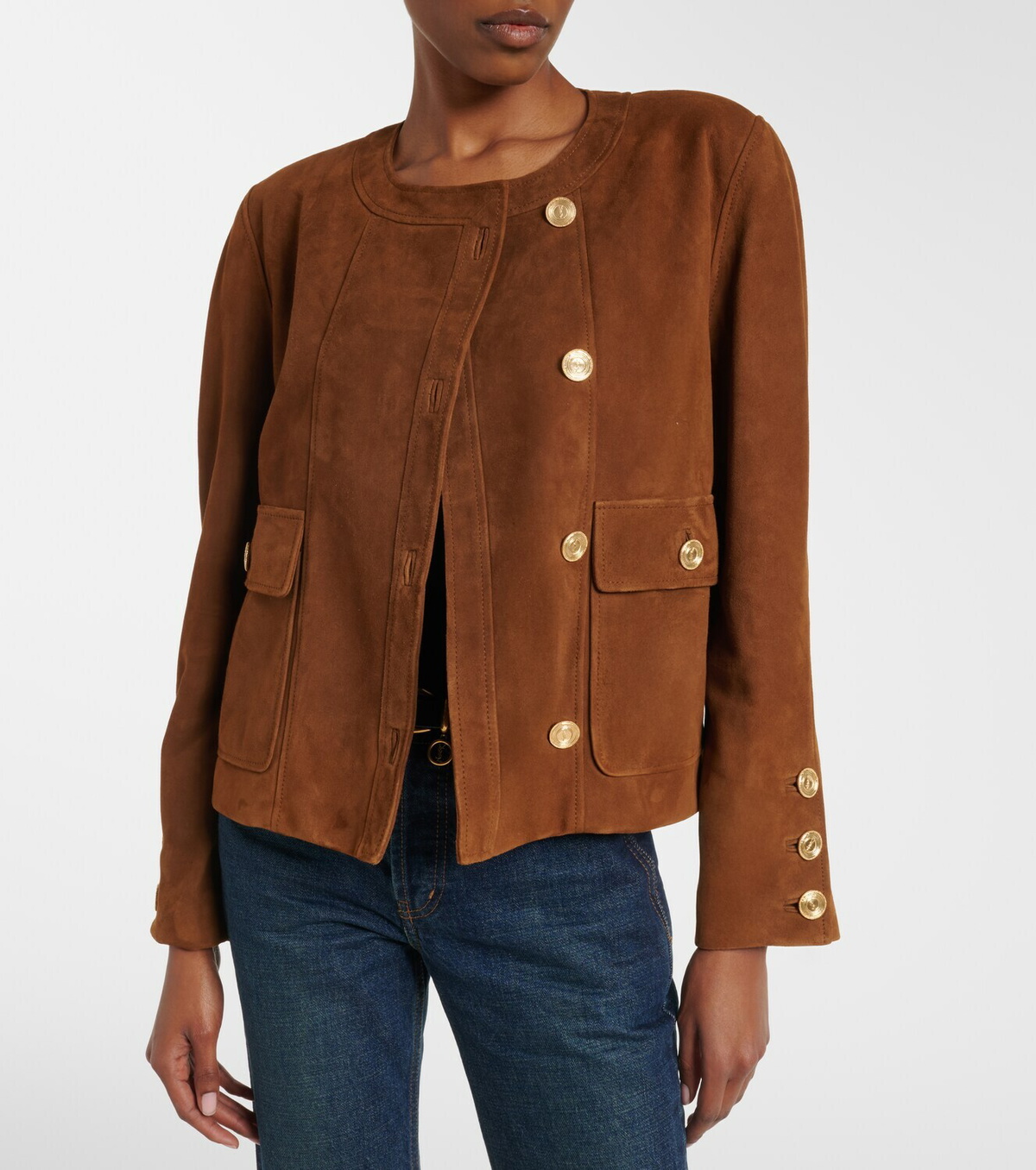Saint Laurent Suede jacket