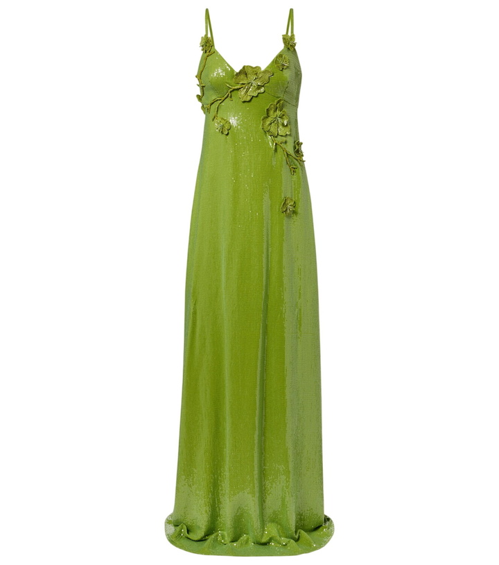 Oscar de la Renta Guipure lace maxi dress Oscar de la Renta