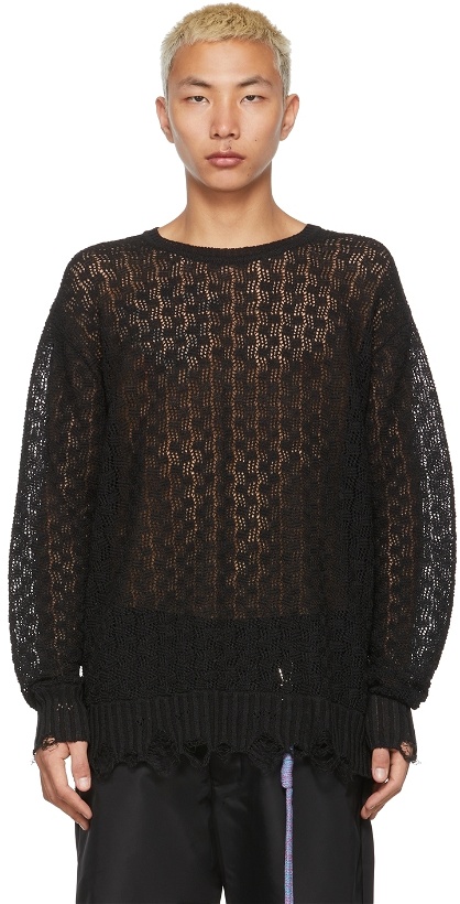 Photo: Song for the Mute Black Avenue D’Ivry Oversized Sweater
