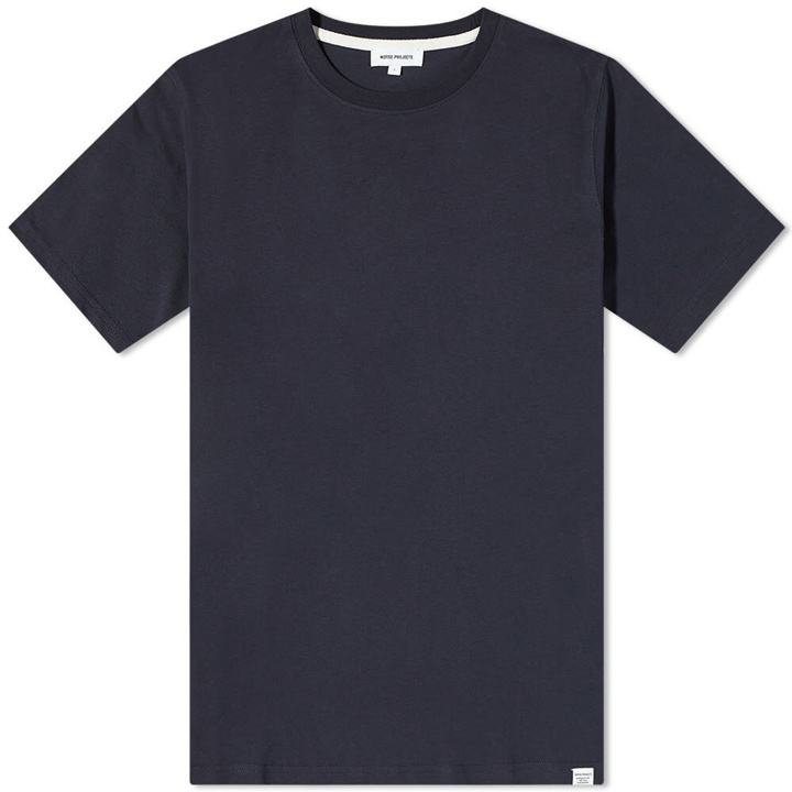 Photo: Norse Projects Men's Niels Standard T-Shirt in Dark Navy