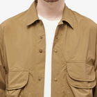 Uniform Bridge Men's 3Pocket Utility Shirt in Brown