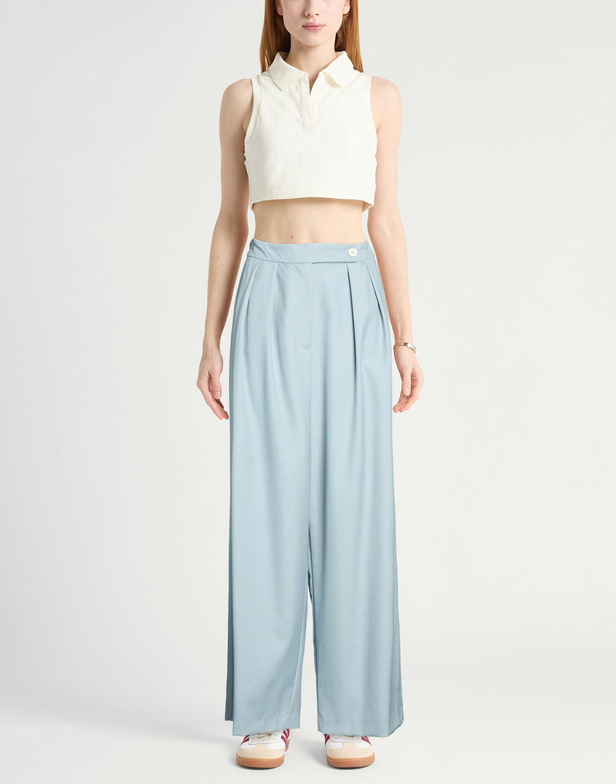 Dries Van Noten Womens Pants Azure