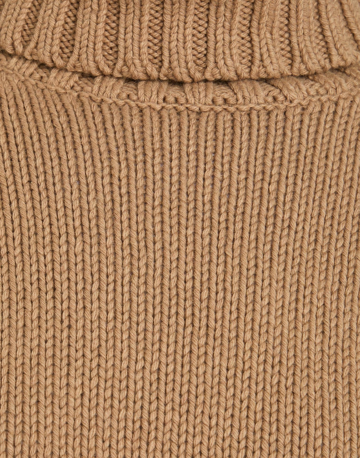 Helmut Lang Womens Turtleneck Camel