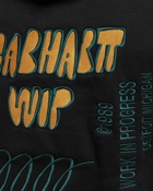 Carhartt Wip Hooded Signature Sweat Black - Mens - Hoodies