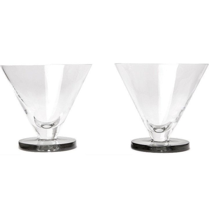 Photo: Tom Dixon - Puck Set of Two Cocktail Glasses - Neutrals