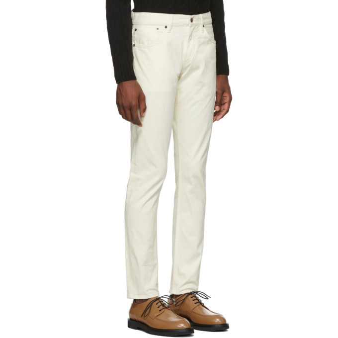 Ralph Lauren Purple Label Off-White Thomson Stretch Jeans Ralph Lauren ...