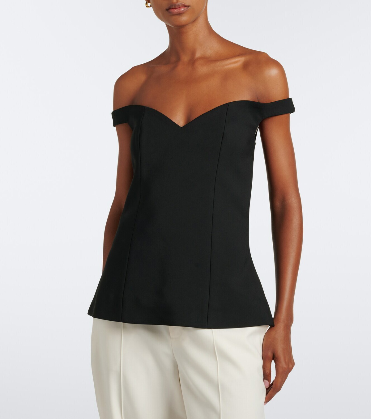 Róhe Off-shoulder top