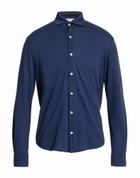 Eleventy Mens Shirt in Navy