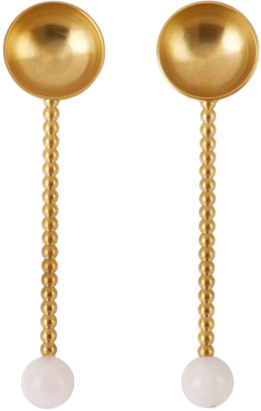 Photo: Natalia Criado Gold Spheres Spoon Set