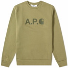 A.P.C. x Carhartt WIP Ice Logo Sweat