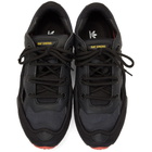 Raf Simons Black and Grey adidas Originals Edition RS Replicant Ozweego Sneakers