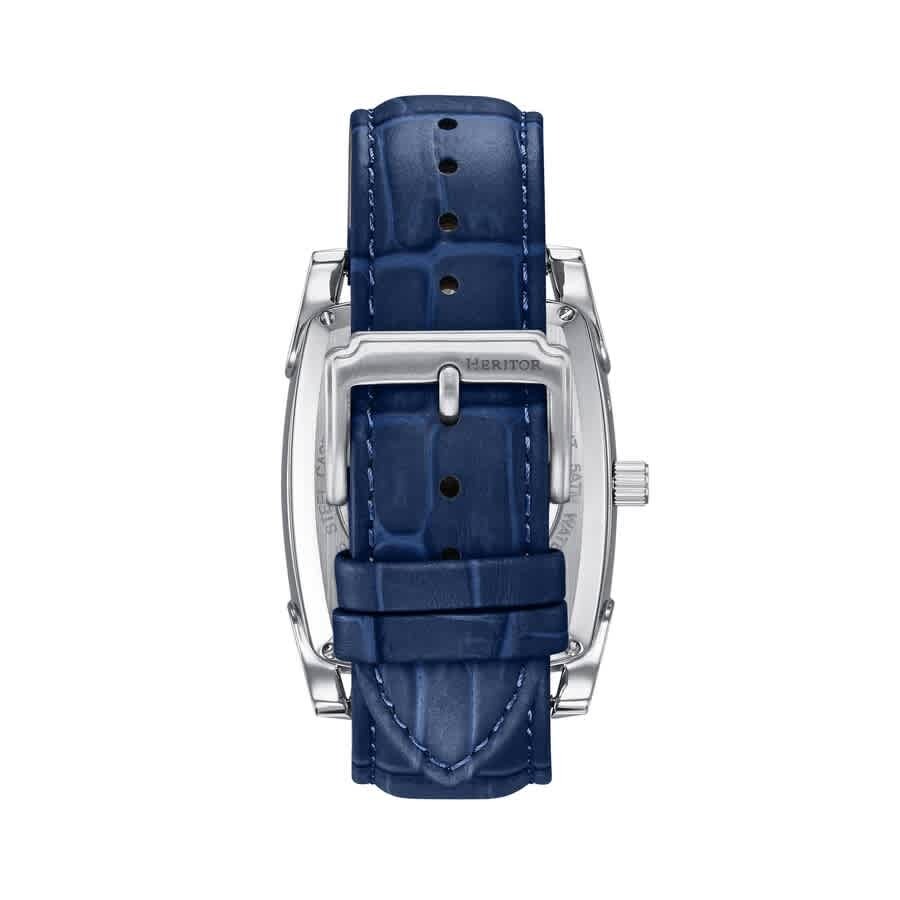 Heritor Valentin Automatic Silver Dial Mens Watch HERHS4403
