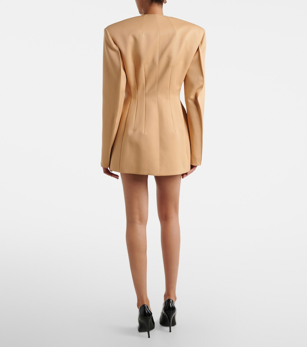 Wardrobe.NYC RHW double-breasted minidress