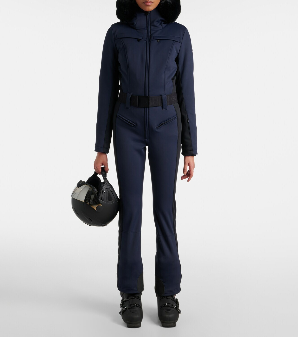Goldbergh Parry faux fur-trimmed ski suit