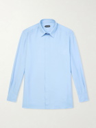 TOM FORD - Twill Shirt - Blue