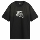 Karma8a Men's Chalk Imprint T-Shirt in Black