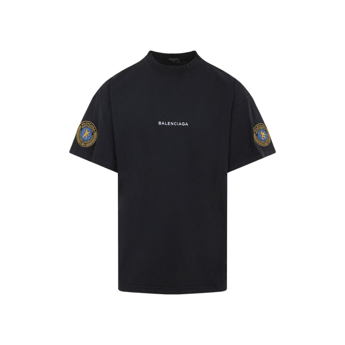 Balenciaga Men's Offshore Vintage Longsleeve T-Shirt in
