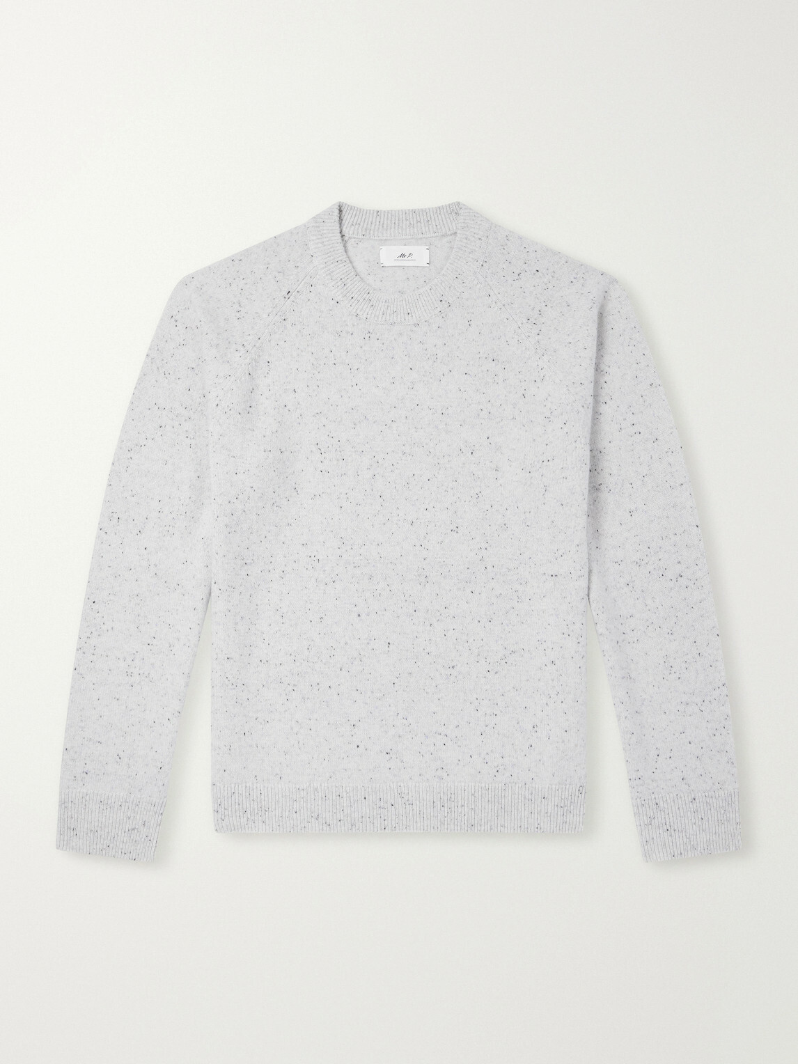 Mr P. - Donagal Cashmere Knitted Sweater - Gray