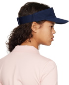 Lacoste Navy Logo Visor