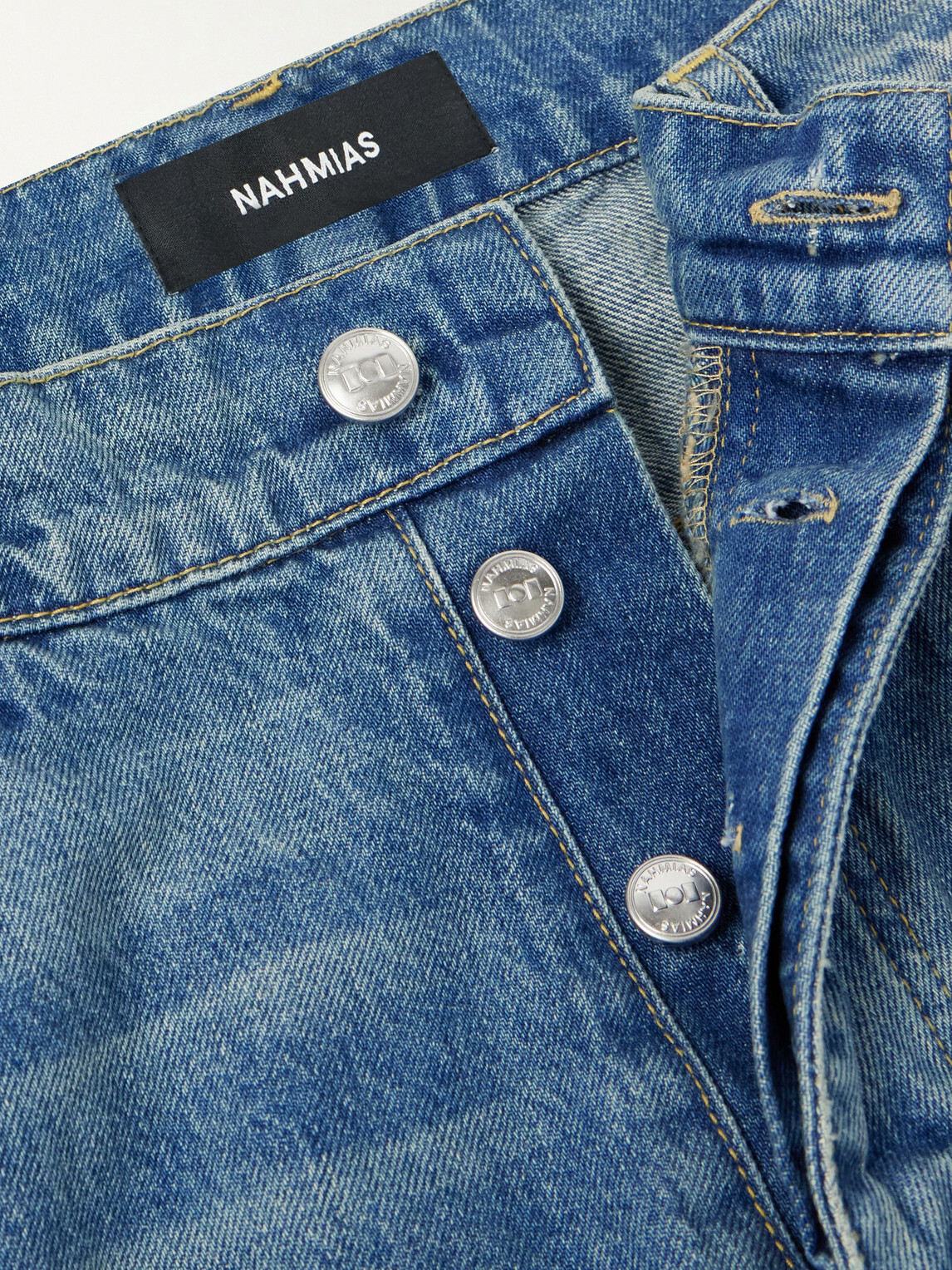 NAHMIAS - Wide-Leg Jeans - Blue