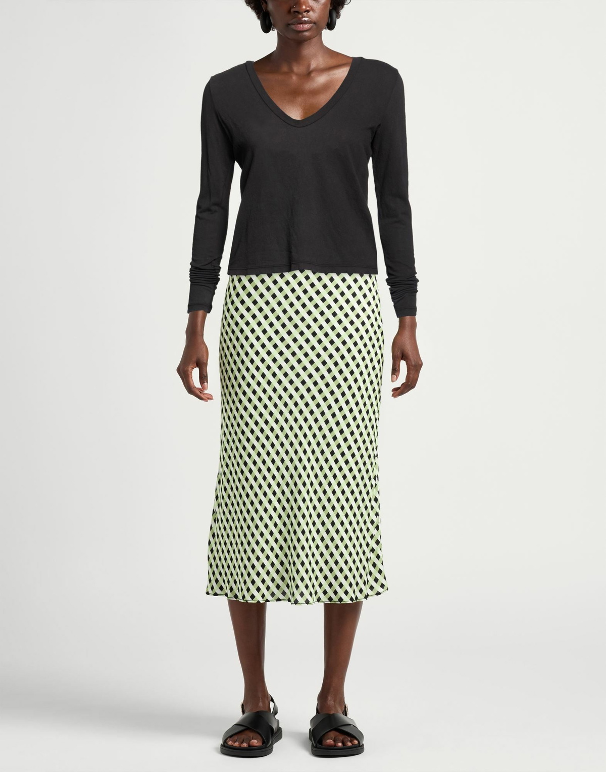 James Perse Womens T-shirt in Black