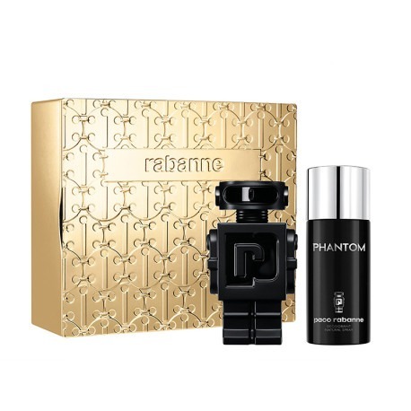 Photo: Paco Rabanne Mens Phantom Parfum Gift Set Fragrances 3349668635481