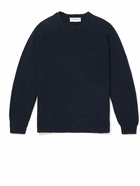 Officine Générale - Ray Ribbed Cotton Sweater - Blue