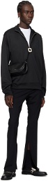JW Anderson Black Half-Zip Sweatshirt
