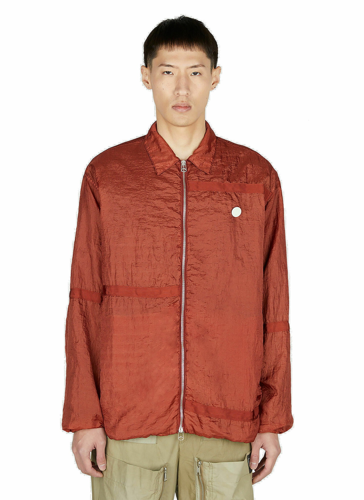 OAMC RE-WORK - Re:Work Parachute Jacket in Red OAMC RE-WORK