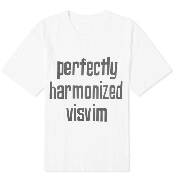 Photo: Visvim Men's Perfectly Harmonised Jumbo T-Shirt in Black