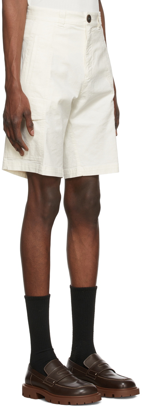 Winnie New York Off-White Cotton Shorts