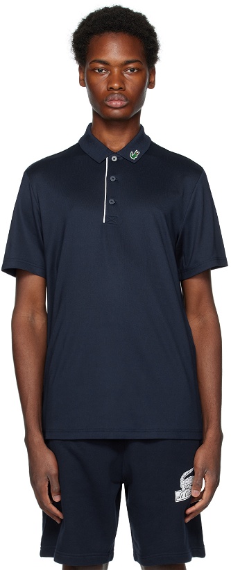 Photo: Lacoste Navy Patch Polo