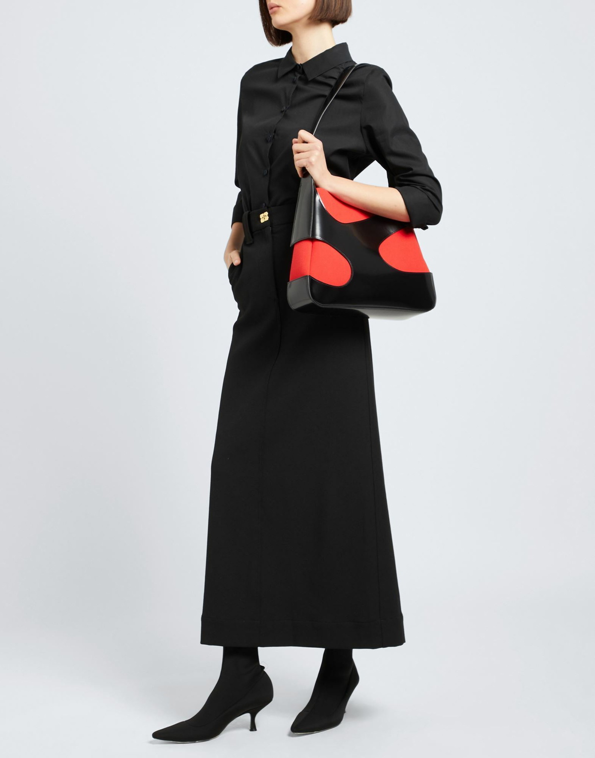 Ferragamo Womens Shoulder bag in Red
