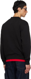 Kenzo Black Kenzo Paris 'KENZO Winter Holidays' Embroidered Sweatshirt