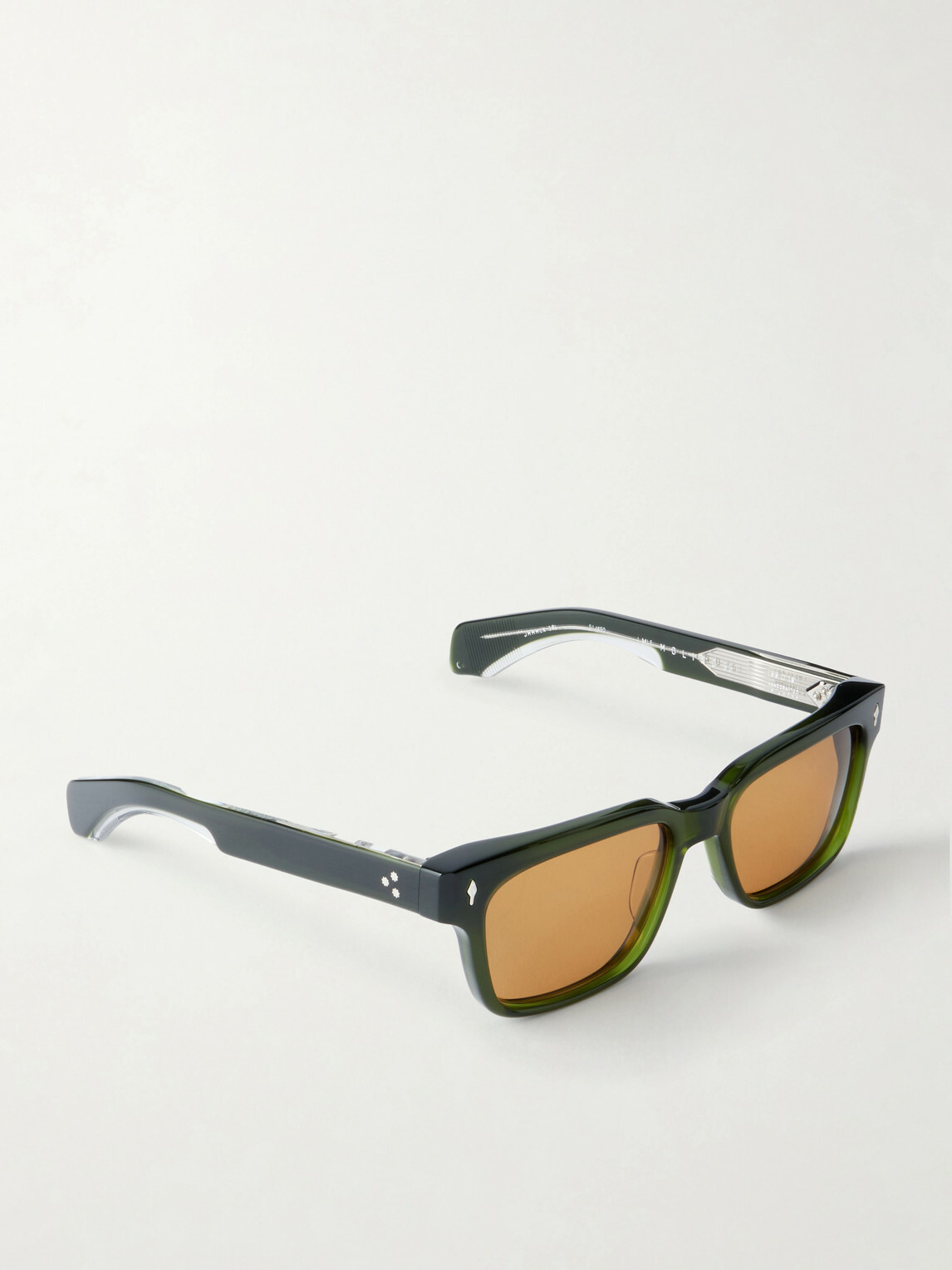 Jacques Marie Mage - Molino 55 Rectangular-Frame Acetate Sunglasses