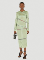 Isa Boulder Puzzle Long Sleeve Dress