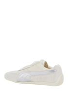 Puma speedcat Beige Low Top Sneakers With Logo Patch On The Tongue And Formstrip Logo Detail On The Sidei N Leather And Mesh Unisex