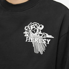 Heresy Men's Beam Crew Sweat in Black