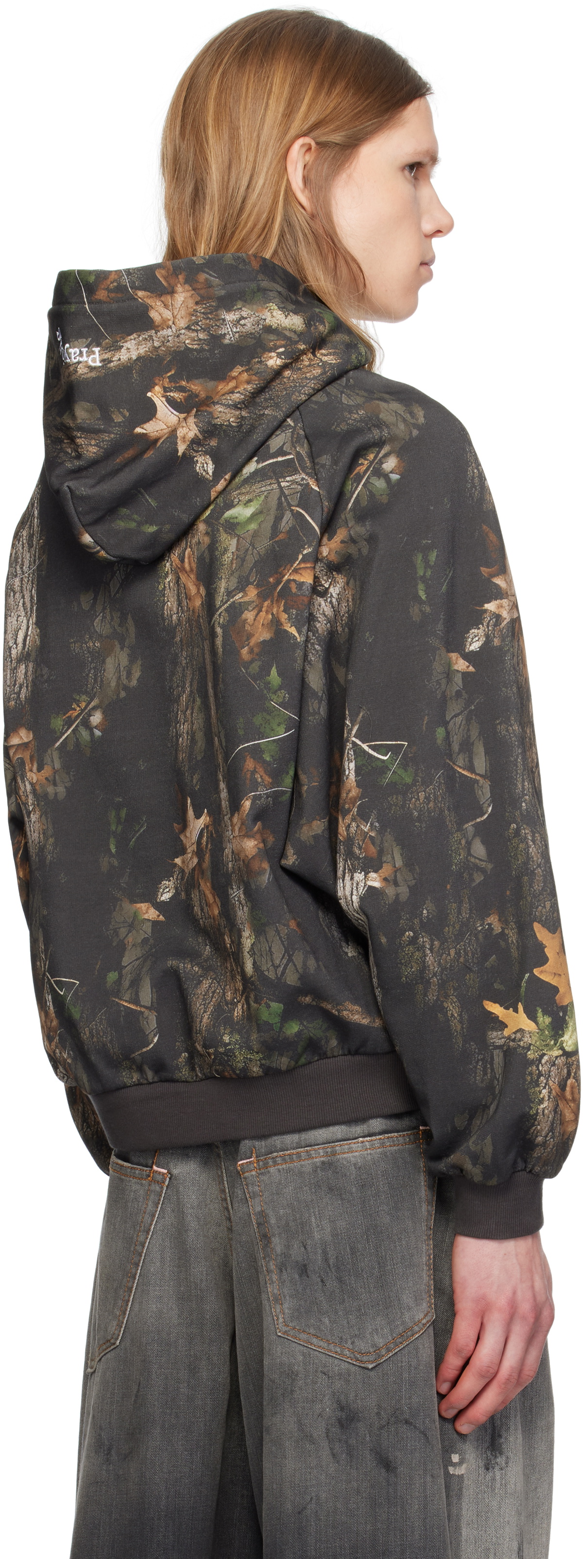 Praying Brown 'God's Favorite' Camo Hoodie
