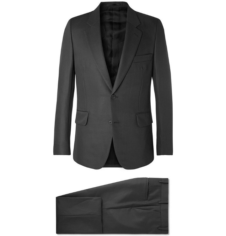 Photo: The Row - Dark-Grey David Slim-Fit Virgin Wool and Mohair-Blend Gabardine Suit - Gray