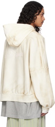 NAMESAKE Off-White Ports Stained Pop-Up Hoodie