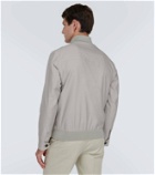 Brioni Performa silk blouson jacket