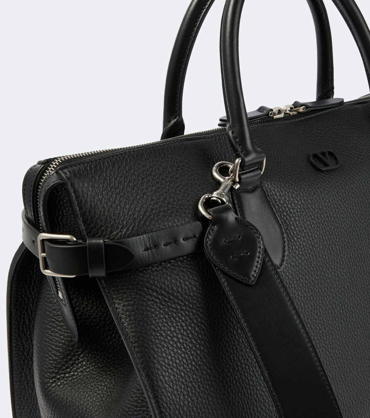 Valentino Garavani VLogo leather briefcase