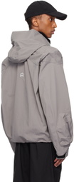 A. A. Spectrum Gray Ascend Shell Jacket