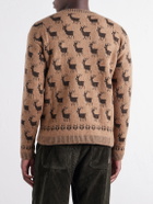 Moncler Grenoble - Jacquard Sweater - Brown