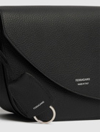 FERRAGAMO Fiamma Leather Crossbody Bag