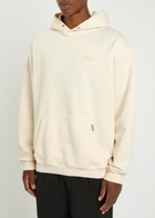 Represent Owners Club Hooded Cotton Sweatshirt Cream