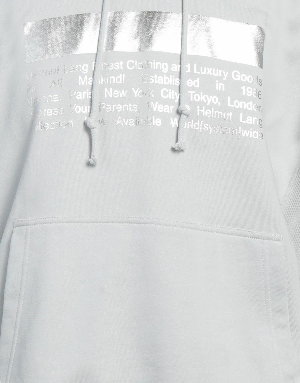 Helmut Lang Mens Sweatshirt in Sky blue